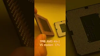 1998 AMD-K6-2 VS modern CPU