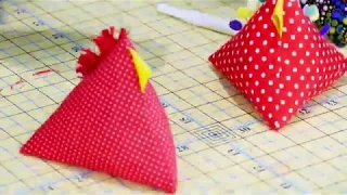 Creating With Martelli: Chicken Pin Cushion