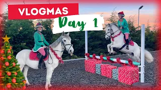 VLOGMAS DAY 1🎅🏼  JUMPING TINSEL & PRESENTS 🎁 + GIVEAWAY