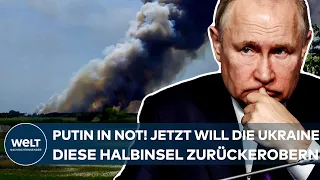 PUTINS KRIEG: Brennpunkt Kinburn! Ukraine will jetzt diese Halbinsel von den Russen zurückerobern