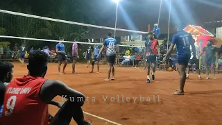 Naveen Kanchan v/s Honnavar / Chinnanna 🔥🔥🔥        Kumta volleyball match