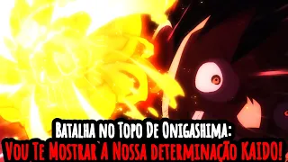 Topo de Onigashima - Eu Vou Te Mostrar o Quão DETERMINADOS Estamos KAIDO! - I OnePiece AMV I Lws