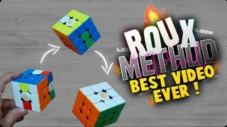 Roux Method Tutorial (IN HINDI)||How to solve a rubik's cube with ROUX method