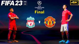 FIFA 23 - LIVERPOOL vs. MANCHESTER UNITED - Ft. Mbappé, Ibrahimovic - UCL Final - PS5™ [ 4K ]