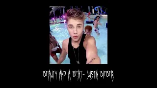 beauty and a beat - justin bieber (sped up)