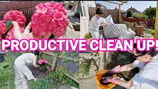 DISGUSTING CLEAN UP!!! #cleanwithme #speedclean #gardenclean