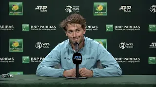 Casper Ruud Pre Tournament Presser BNP Paribas Open 2023