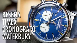 Reseña Timex Cronógrafo TW2P75400 The Waterbury: Reloj Analógico de Cuarzo, Versátil y Juvenil