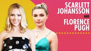 Scarlett Johansson and Florence Pugh Reveal Their Dream Karaoke Duet and Favorite Emojis