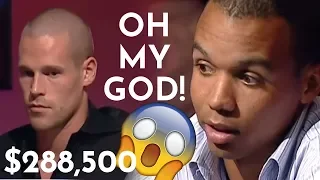 Ivey vs Antonius the SICKEST river of ALL TIME! Crazy poker hand