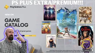 Your NEW PS Plus Extra and Premium Games for February 2023!!!