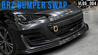 BRZ Bumper Swap & 2017 Front Lips | Vlog_004