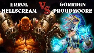 Hearthstone duel #1 - Errol Hellscream VS Gorrden Proudmoore