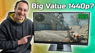 Affordable Large-Sized 1440p Gaming Monitor! iiyama GB3271QSU-B1 review (165Hz IPS)