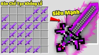 Minecraft nhưng Tôi Kết Hợp 100 Cây Kiếm Netherite