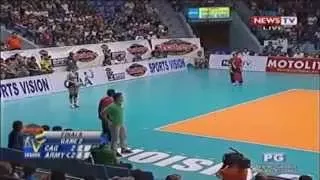 Philippine Army   vs Cagayan Valley  -November 9,2014 [ Set 5 ] Finals Game 2