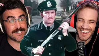 Me And Pewdiepie Watch Old Police Training Videos