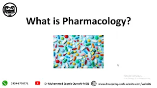 Pharmacology Basic Course I Day One