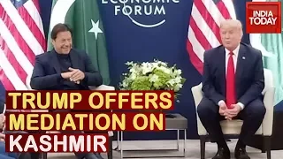 Davos 2020: Imran Khan, Donald Trump 'Discuss Kashmir'; Trump Offers Mediation