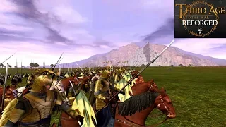 ELVEN CHARGE ACROSS PELENNOR FIELDS - Third Age: Total War (Reforged)