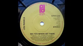 Lou Rawls - See You When I Get There(1977)(karlmixclub extended remix)v2