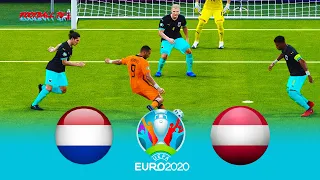 PES 2021 / Нидерланды - Австрия / Чемпионат Европы 2020 / ЕВРО 2020