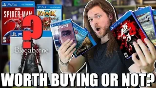 10 PS4 Games That Are Worth The Price & 5 That ARE NOT!