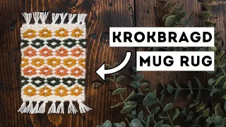 I LOVE this weaving technique (Krokbragd tutorial)