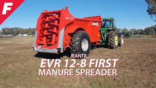 Jeantil EVR 12-8 FIRST Manure Spreader