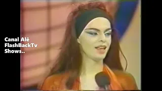 Luiza Gasparelli (Dublagem + Entrevista) Show de Calouros Transformistas 1991 SBT (FITA VHS/HQ) ✅