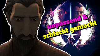 Diese Serie ist unpassend und respektlos gegenüber diesem Charakter! Tales of the Jedi Teil 2