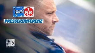 "Stolz" | PK nach Kaiserslautern mit Friedhelm Funkel und Pál Dárdai
