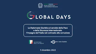 Global Days - La Diplomazia Giuridica al servizio della Pace e della Sicurezza Internazionale (ITA)