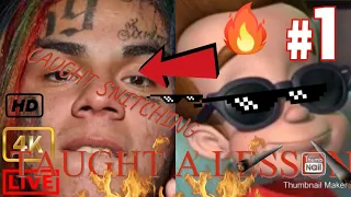 SNITCH GETS TAUGHT A LESSON (TEKASHI 69)graphic content* (CHOPPED UP)(VERY REAR FOOTAGE)(GONE WRONG)