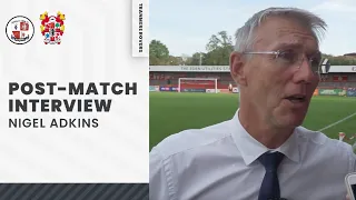 Post Match | Nigel Adkins (Crawley Town A)