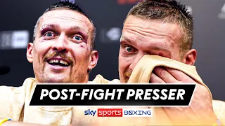 Oleksandr Usyk Full Post-Fight Press Conference! 🥺 | FURY VS USYK!