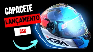 Capacete da ASX draken striker