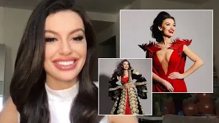 Me veshje kombëtare në 'Miss Universe', Ina Dajçi tregon prapaskenat e garës në 'Abc e pasdites'