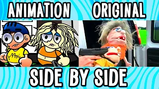 SML Animation: Jeffy's 18th Birthday! Original Vs Animated Movie | Side By Side