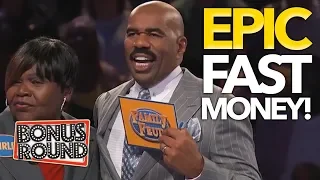 5 HIGHEST FAMILY FEUD USA Steve Harvey’s Fast Money Scores! WOW ! Bonus Round