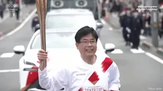 2Minutes - Tokyo 2020 Torch Relay Kicks Off In Japan