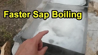 Faster Sap Boiling Tips To Make Maple Syrup