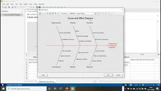 Diagrama de Ishikawa (Diagrama Causa-Efecto) en Minitab 19 | Herramientas de calidad