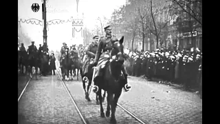 Oryginalny film z 1916 roku z wejścia Legionów Polskich do Warszawy