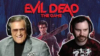 Bruce Campbell and Son Andy Campbell Play Evil Dead: The Game