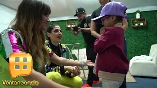 ¡CONMOVEDOR! Hanna y Ashley de Ha*Ash, cumplieron el sueño de una pequeña de 5 años.