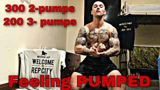 Day 4 of 31. Professional Quality Reps (300 2-pumps, 200-3 pump burpees)