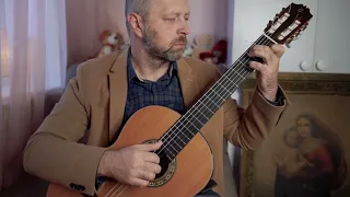 Цвіте терен - Ukrainian folk song(guitar cover)-Любименко Євген.Ноти в PDF.