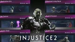 Injustice 2: Brainiac - All Unlockable Abilities