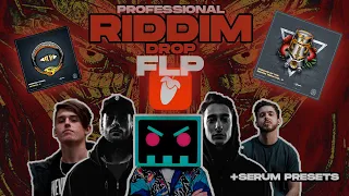 Professional Riddim Drop FLP + Serum Presets (Like Barely Alive, Control Freak, Automhate, Leotrix)